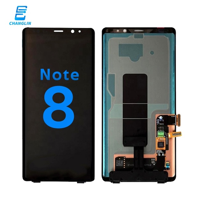 Mobile Phone Lcds for samsung Pantalla Digitizer Assembly galaxy Note 8 Original