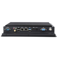 10.1'' Endüstriyel Hepsi Bir Arada Bilgisayar IP65 Dereceli DDR3 HD LCD Dokunmatik Ekran Intel Celeron Dört Çekirdekli İşlemci VGA ile İş Kullanımı İçin