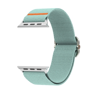 Enjoy Pretty Woven Nylon Correa de reloj Reemplazo Elástico Ultra 1 2 49/44/40/42mm I Watch Bands 7 8 9 para Apple Watch Band - Product Image 5