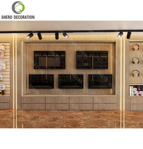 ชั้นวางอุปกรณ์เสริมโทรศัพท์มือถือ เฟอร์นิเจอร์สำหรับร้านโทรศัพท์มือถือ เคาน์เตอร์ซ่อมโทรศัพท์มือถือ ตู้โชว์สินค้า - Product Image 3