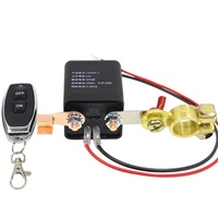Interrupteur de batterie universel, relais intégré, télécommande sans fil, déconnexion, coupure, isolateur, interrupteurs principaux, 12V 200A