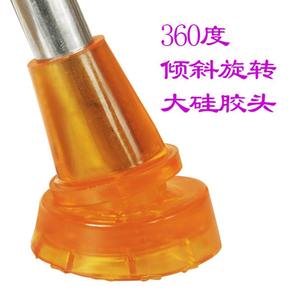 Funda de goma antideslizante para bastón de senderismo, accesorio para bastones de 8 cm para personas mayores - Product Image 2