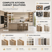 Îlot de cuisine personnalisé en placage de bois avec comptoir bar et armoire latérale en verre pour le rangement du vin, idéal pour la rénovation de cuisine.