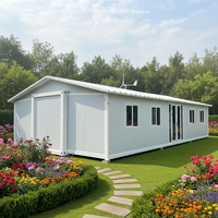 Nouvelle conception de conteneur extensible, bâtiment à 3 étages, villa modulaire préfabriquée démontable, kit d'appartement de luxe, maison prête à l'emploi, facile à assembler