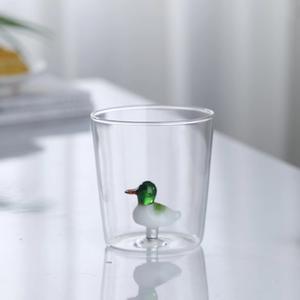 แก้วน้ำรูปสัตว์ 3 มิติ แก้วบอโรซิลิเกตคุณภาพสูง ทนความร้อนสูง แก้วสไตล์อินสตาแกรม - Product Image 2