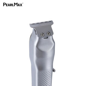 Pearlmax professionnel USB Rechargeable numérique tondeuse à cheveux étanche métal lame rasoir barbier Machine hommes toilettage - Product Image 6