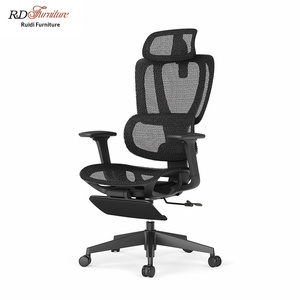 Nouvelle chaise de bureau, chaise d'ordinateur de loisirs, avec appui-tête, mobilier de bureau, <span class=keywords><strong>inclinable</strong></span>, réglable, pivotante, en tissu maillé, design moderne et simple - Product Image 1