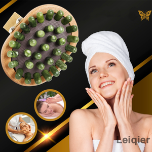 Herramienta de masajeador con logotipo personalizado para cuerpo y cara Spa Desintoxicación facial Herramienta para el cuidado de la salud Cepillo para aliviar la fatiga muscular - Product Image 6