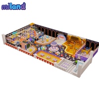 Centre de jeux souple innovant sur le thème des macarons, équipement de terrain de jeu intérieur pour enfants, idéal pour l'escalade, à vendre