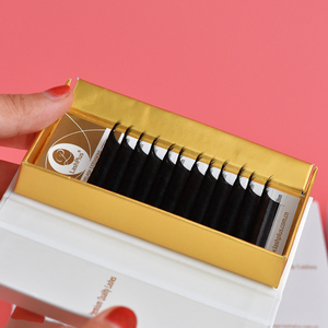 مورد Lashplus وصلات رموش موردين مستلزمات علب من الكشمير فردية 0.02 رموش بالجملة حجم 0.03 0.05 0.07 CE 6-20 - Product Image 2