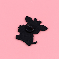 Broche en émail Girafe Mignonne, Épingles de revers à motifs floraux, Badge de dessin animé, Accessoires vestimentaires, Bijoux animaux, Cadeaux pour amis