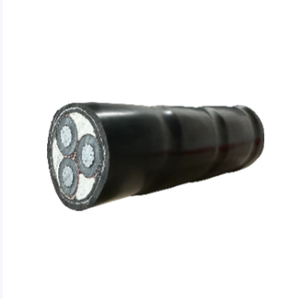 Custom Size Medium Voltage <b>Power</b> <b>Cable</b> Three Core Armored XLPE Insulated Rated Current 30A - Product Image 3