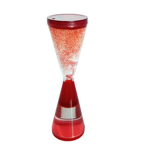 Acrylic đảo ngược chảy floaters đầy màu sắc nhựa cát đồng hồ cát lỏng hẹn giờ cho các trò chơi - Product Image 1