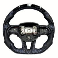 Volant en fibre de carbone RGB SRT pour Dodge Challenger Charger RT Durango SRT Scat Pack 392 Super Bee Jeep Trackhawk