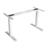 Bureau d'ordinateur réglable en hauteur avec tiroirs de rangement, table de travail assis-debout ajustable