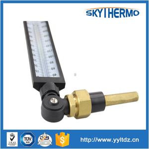Thermomètre en verre à angle droit à lecture instantanée de 9 pouces, réglable en forme de V, liquide bleu ou <span class=keywords><strong>rouge</strong></span> à l'intérieur, thermomètre pour usage maritime - Product Image 5