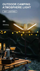 Lampe de travail Tripld à haute luminosité nouvellement conçue, lumière de pêche, lumière chaude, gradation, portable, rechargeable - Product Image 3