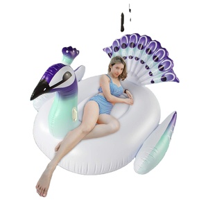 Phao Bể Bơi Hình Con Công Bơm Hơi Đồ Trang Trí Tiệc Mùa Hè Vui Nhộn Đi Chơi Trên Hồ Bơi Đồ Chơi Hồ Bơi Cho Hồ Sông Biển - Product Image 1