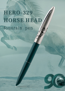 Takershanghai — stylo fontaine ha avec héros cheval hea, stylo classique ancien pour le compte, l'écriture et le deuxième année des élèves du primaire et du secondaire, 329 - Product Image 2