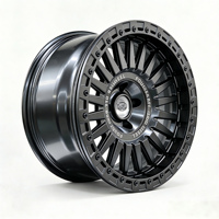 Nuevas Llantas ZO XD-O-4 de 20 Pulgadas, de Aleación de Aluminio Cromado Forjado, Estilo Beadlock Todoterreno, Multirradio, para SUV, Camionetas 4x4, 17x9