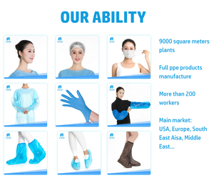 Celemek Plastik Sekali Pakai Cpe Lingkungan Tanpa Lengan Celemek Sekali Pakai Medis - Product Image 4