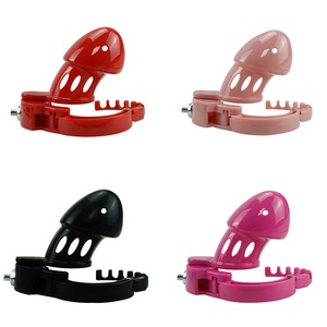 Anneau de chasteté masculin en plastique, dispositif d'abstinence, accessoires SM pour homme, jouets sexuels pour retarder l'éjaculation, fétichisme, restraints - Product Image 1