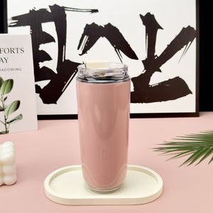 แก้วน้ำสแตนเลสเก็บความร้อน Smile ขนาด 500 มล. พร้อมฝาปิด สำหรับกาแฟและน้ำ - Product Image 4