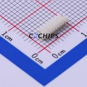 A0800WR-S-08P Wire-to-Board Pin Header SMD,P=0.8mm,Horizontal Mount Connector 1x8P 0.8mm Horizontal Mount 8P - Product Image 2