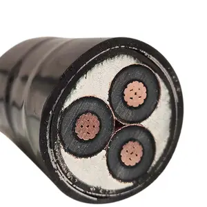 Média Tensão Condutor De Cobre Estanhado 3c-95mm2-XLPE-Cable-35kv Cabo De Alimentação