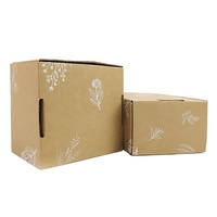 Boîte d'expédition en carton ondulé personnalisée et écologique avec laminage mat et doublure en mousse pour l'emballage de vêtements, cadeaux et e-commerce (vente en gros)