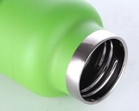 Botol Air Vakum Kontrol Kualitas Tinggi Botol Air Olahraga Trendi dengan Tutup Bambu