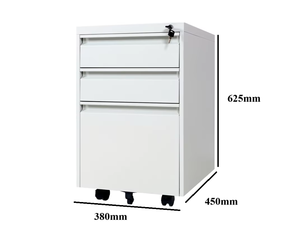 מפעל 2025 חם מכירה חם משרד פלדה ארון נייד ארון נייד <span class=keywords><strong>3</strong></span> מגירה פלדה פלדה מבנית - Product Image 2