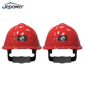 หมวกนิรภัยอัจฉริยะ4g หมวกกันน็อคแบบแข็ง, อุปกรณ์ติดตาม GPS เล่นวิดีโอสตรีมสดวัสดุ ABS สำหรับคนงานเหมืองในสถานที่ก่อสร้าง - Product Image 6