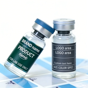Etiquetas de vinilo a prueba de humedad más vendidas de 3 ml, 5 ml y 10 ml para péptidos de fitness, industria deportiva - Product Image 4