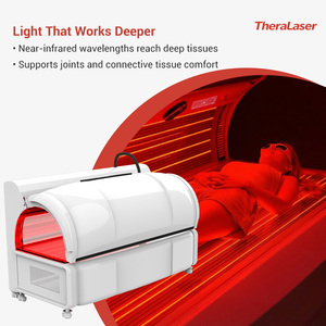 ห้องบำบัดด้วยแสงสีแดงแบบเต็มตัวเชิงพาณิชย์ พร้อมแคปซูลอินฟราเรดใกล้ชิด 633nm 810nm 850nm 940nm เตียงบำบัดด้วยโฟโตไบโอโมดูเลชั่น - Product Image 5