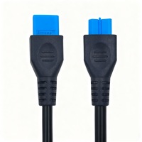 Câble d'alimentation portable extérieur Antmade de qualité fiable XT60-DC7909-2F DC7909, extrémité femelle dénudée, en cuivre PVC, pour automobile