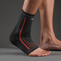 Attelle de cheville VBOSi 9047B – Stabilisateur de cheville haute élasticité en nylon et élasthanne respirant pour la protection sportive – Manchon de soutien du pied