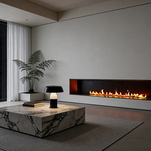 <span class=keywords><strong>Chimenea</strong></span> de Bioetanol de <span class=keywords><strong>150</strong></span> <span class=keywords><strong>cm</strong></span> (60 Pulgadas) para Interiores, <span class=keywords><strong>Chimenea</strong></span> Eléctrica Automática de Alcohol, <span class=keywords><strong>Chimenea</strong></span> con Quemador de Etanol - Product Image 1