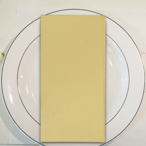 Serviettes jetables en lin <span class=keywords><strong>bleu</strong></span> <span class=keywords><strong>marine</strong></span> 100 pièces Serviettes d'invité absorbantes 1 pli Serviettes de table de style sac - Product Image 3