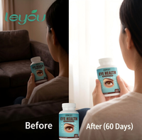Lutéine 20mg : Vitamine pour les yeux, soutient la vision et filtre la lumière bleue pour soulager la fatigue oculaire – Gélules OEM sous marque privée pour adultes