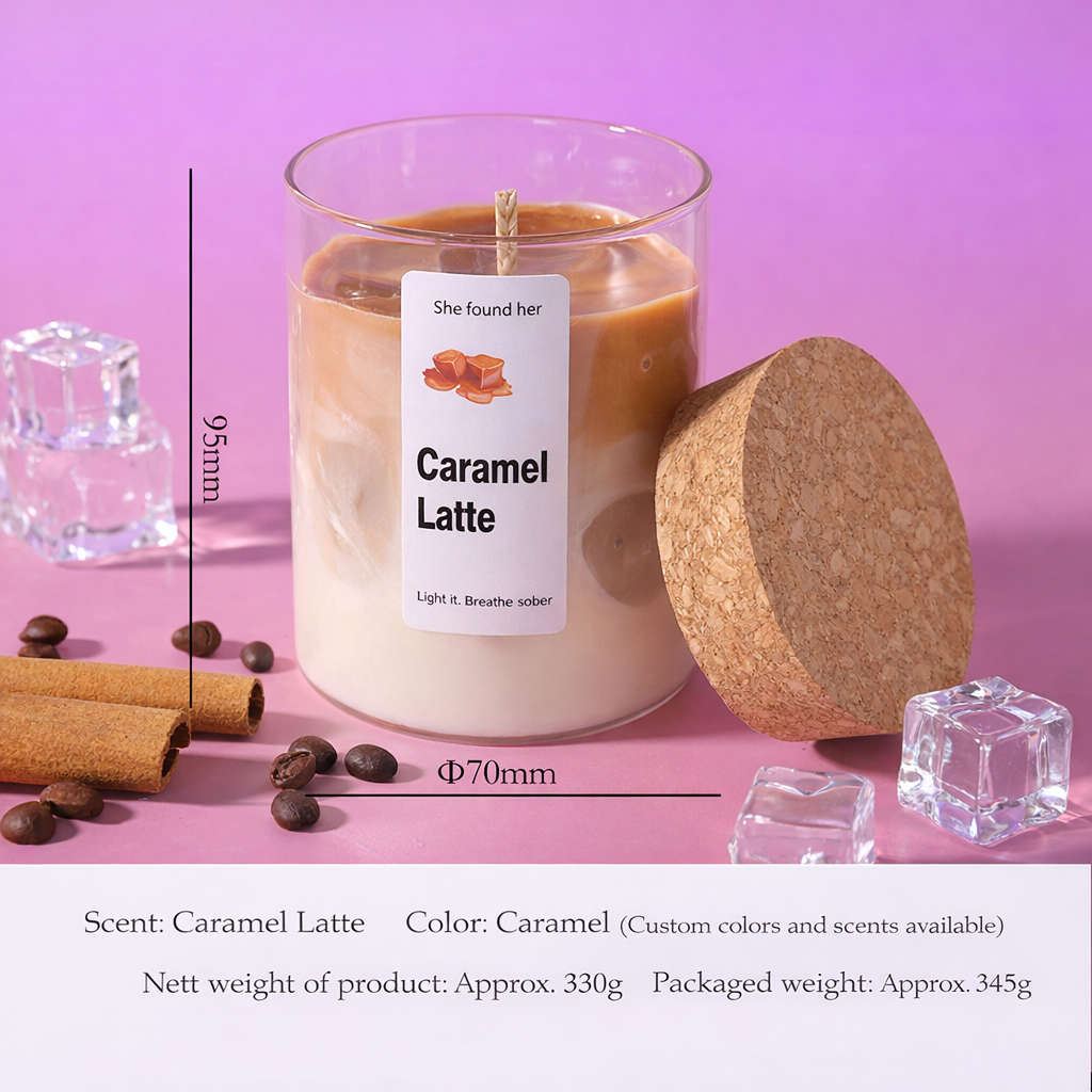 Brown Caramel Cup (Fragrance: Caramel Pudding)