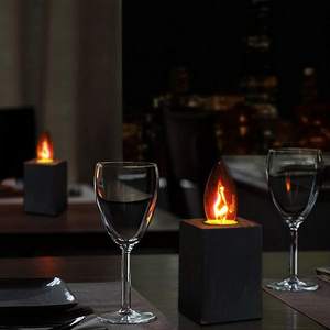 <span class=keywords><strong>Ampoule</strong></span> LED à <span class=keywords><strong>effet</strong></span> de <span class=keywords><strong>flamme</strong></span> vacillante, DC 3V AC 110V 220V E12 E14 E26 <span class=keywords><strong>E27</strong></span>, décorative, C35, candélabre, bougie, <span class=keywords><strong>effet</strong></span> de <span class=keywords><strong>flamme</strong></span> vacillante - Product Image 4