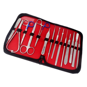Kit complet d'outils professionnels pour le piercing corporel, ensemble d'outils de piercing en acier inoxydable pour l'oreille, le nez, les lèvres, les sourcils et le corps - Product Image 1