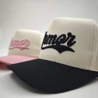Casquette de baseball sportive structurée à 5 panneaux avec visière incurvée en tissu Oxford à pois et motif léopard, broderie personnalisée du logo, ajustement réglable, haute qualité
