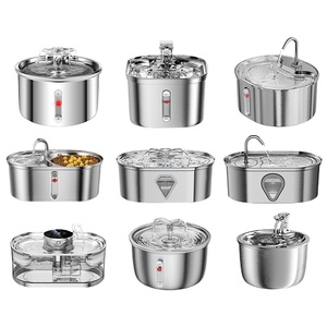 Best Seller 2L Stainless Steel Cat Water Fountain Automatic <strong>Dog</strong> Water Dispenser Good Pets Water Fountain - Product Image 6
