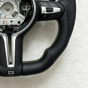 Volante de Cuero para BMW M3 M5 F10 F11 F06 F07 F12 F13 F01 F02 F20 F30 F32 F22 F35 con Palanca de Cambios, Accesorios para Auto - Product Image 5