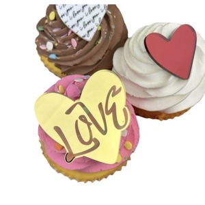 Decoración de Pastel de Acrílico para el Día de San Valentín con Forma de Corazón, Labios y Amor, Decoración de Pastel de Acrílico para el Día de San Valentín - Product Image 5