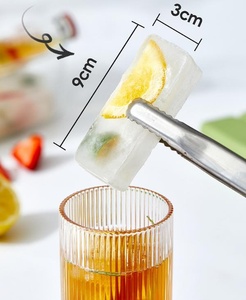 4 khoang Silicone <span class=keywords><strong>Ice</strong></span>-Bar khuôn tùy chỉnh Silicone đá nhỏ gạch - Product Image 2