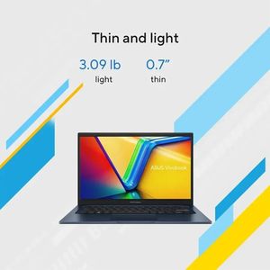 Pour Vivobook 14 pouces, ordinateur portable professionnel, 16 Go de RAM, 512 Go de SSD, Intel I3, clavier numérique, pour port Intel UHD Graphics 615, pour l'université - Product Image 6