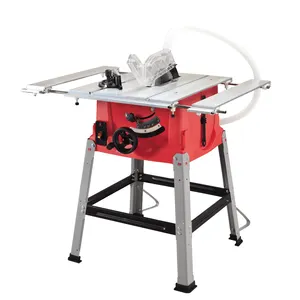 Máquinas de sierra de mesa de aluminio de 10 pulgadas Máquina de corte de madera profesional más vendida de alta calidad Sierra de mesa portátil